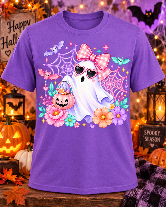Cute Pastel Halloween Ghost Shirt 🎀👻
