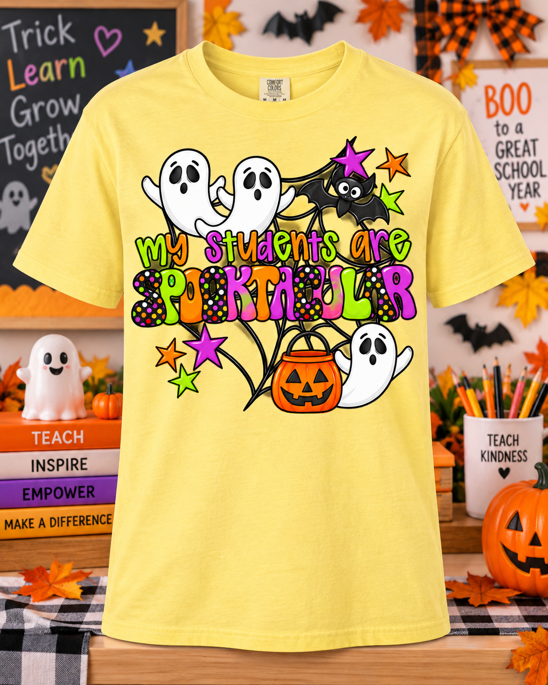 My Students Are Spooktacular Halloween Teacher Shirt
