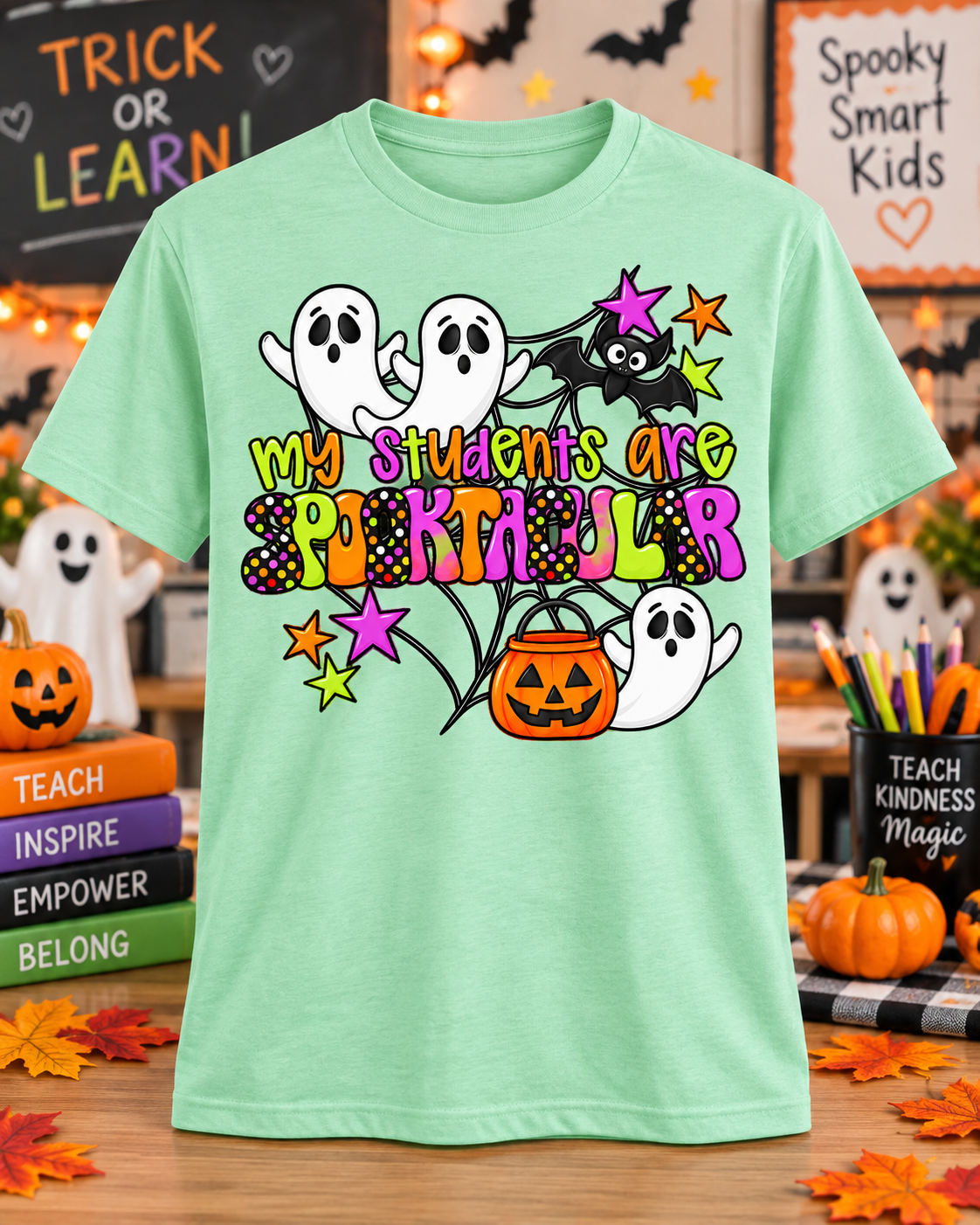My Students Are Spooktacular Halloween Teacher Shirt