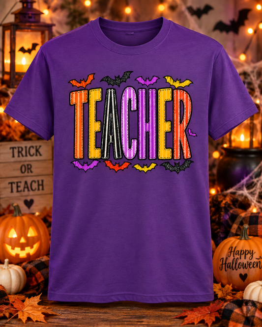 Halloween Teacher Shirt – Cute Spooky Teacher Tee