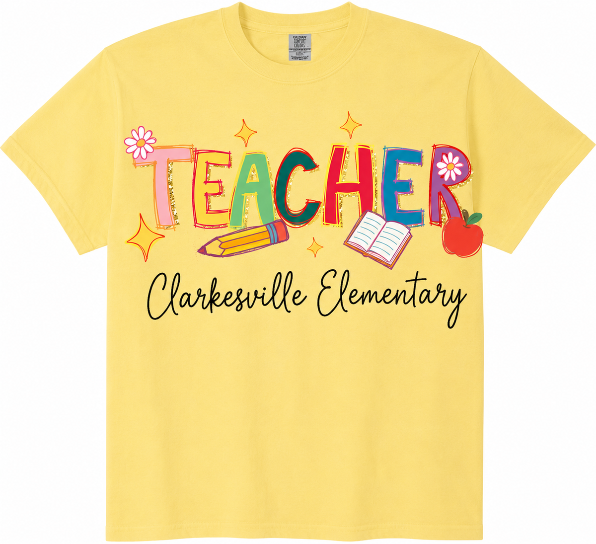 Personalized Librarian, PARA, SPED & Teacher T-Shirt | Custom School Name