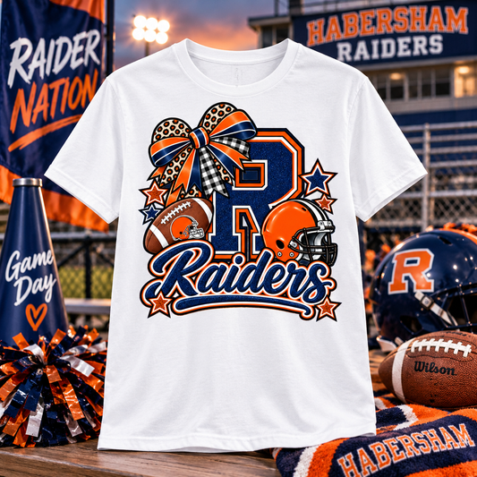 Habersham Raiders Bow Football Spirit Shirt