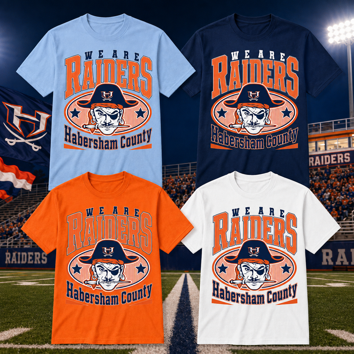 We Are Raiders – Habersham County Spirit Shirt