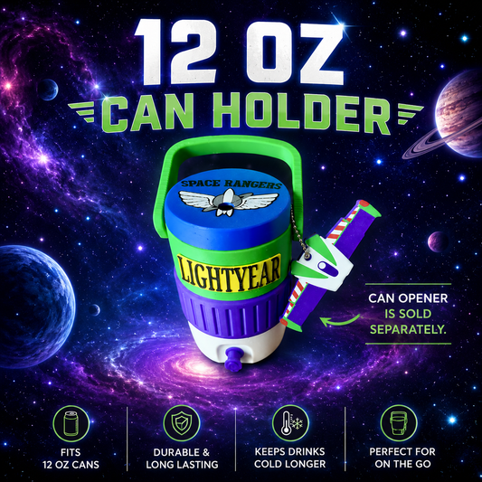 3D  12 oz Can Holder – Buzz Inspired Design
