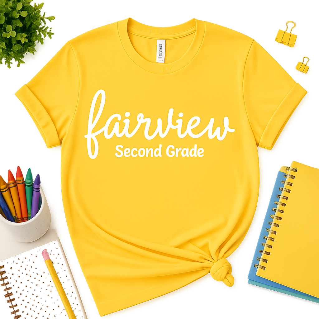 Fairview Elementary Grade T-Shirt | Pre-K – 5th Grade