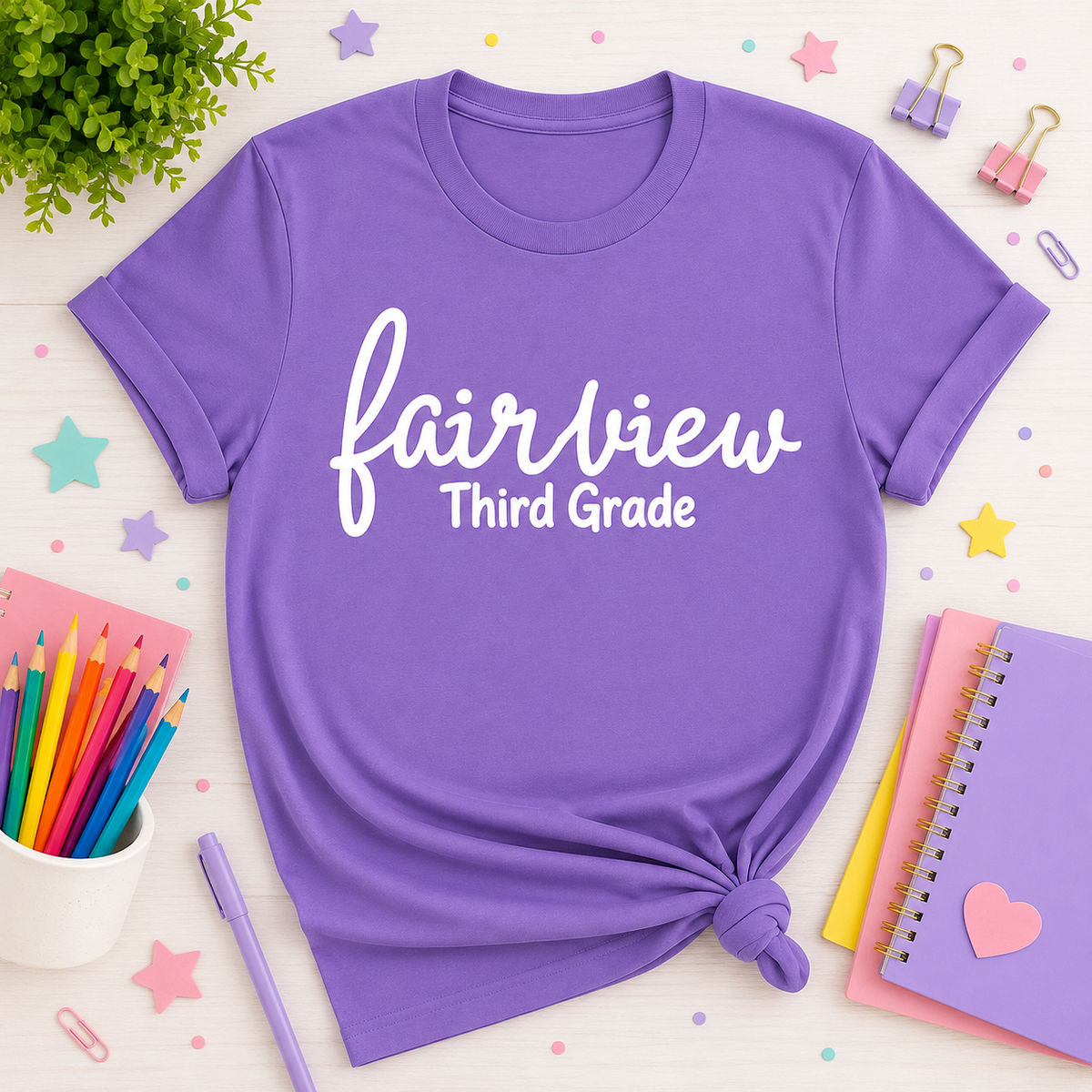 Fairview Elementary Grade T-Shirt | Pre-K – 5th Grade