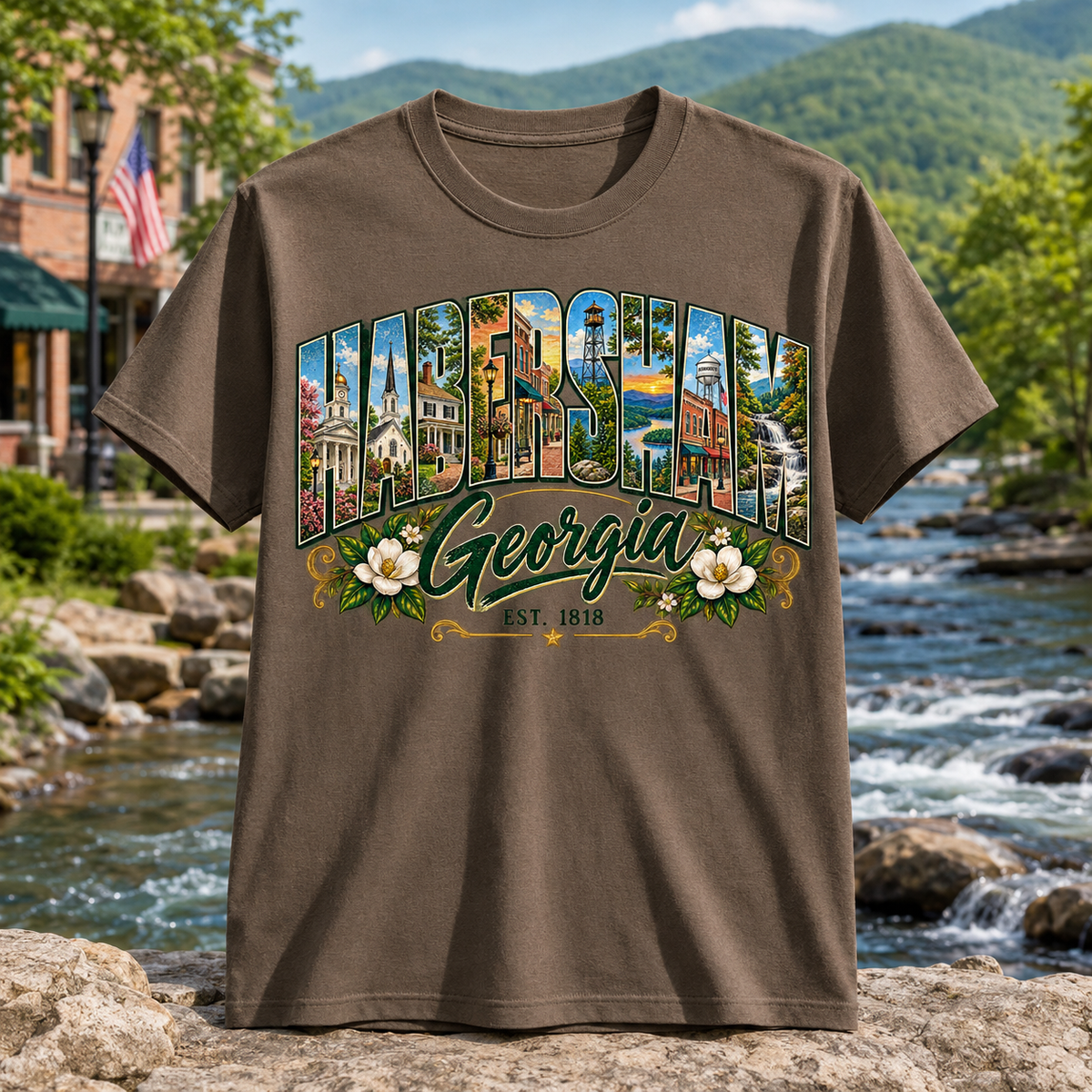 Habersham Georgia Heritage T-Shirt | Historic Habersham County Tee | Georgia Local Shirt
