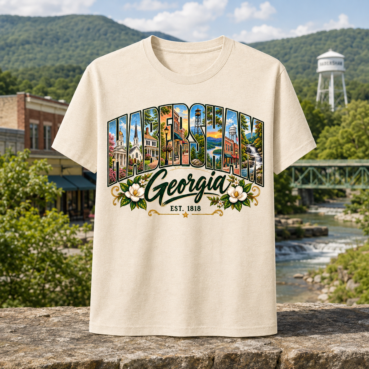Habersham Georgia Heritage T-Shirt | Historic Habersham County Tee | Georgia Local Shirt