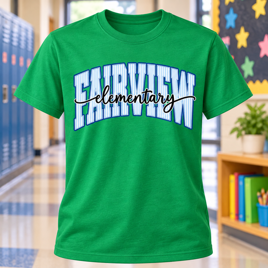 Custom School Name Elementary Shirt 📚✏️