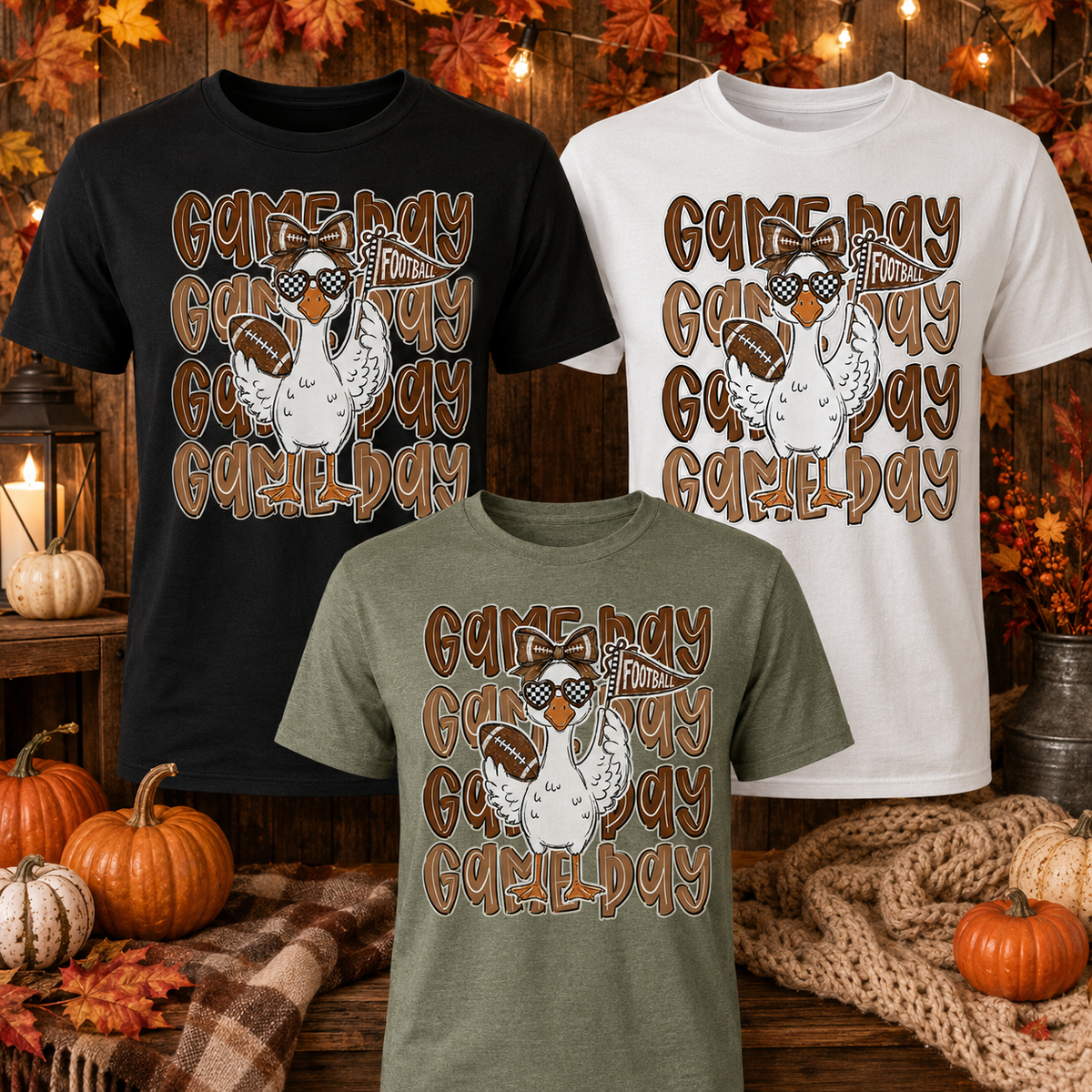 Game Day Goose Football T-Shirt