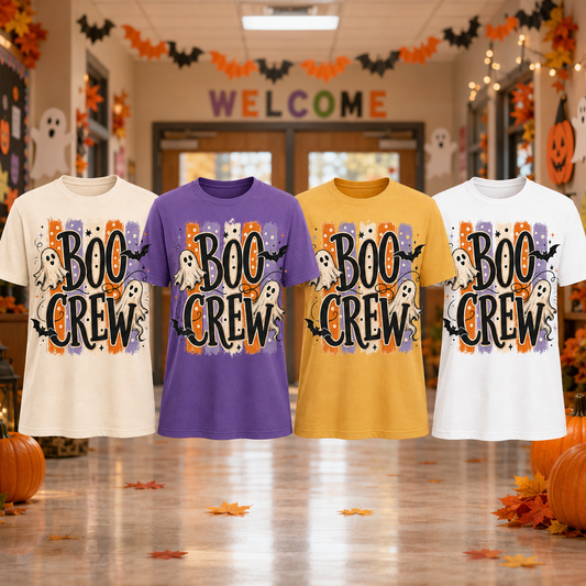 Boo Crew Halloween T-Shirt