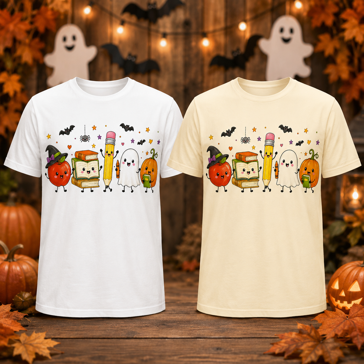 School Friends Halloween T-Shirt