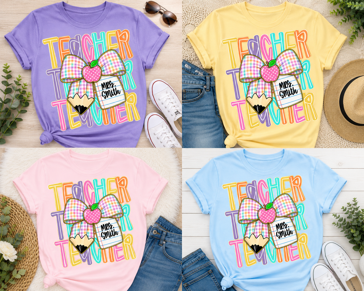 Personalized SPED, Para, Counselor & Teacher Shirt | Custom Teacher Name Tee | Back to School Gift