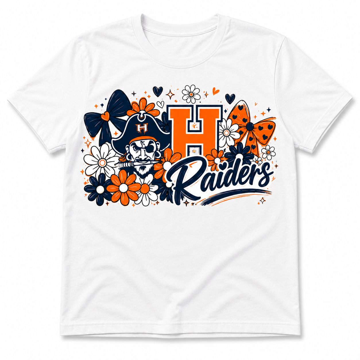 Habersham Raiders Floral Spirit Tee