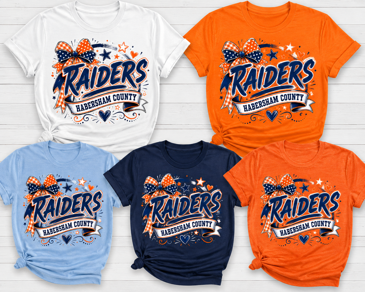 Habersham County Raiders Spirit Shirt | Raiders School Spirit Tee