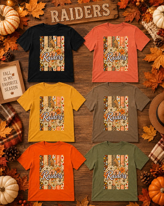 Fall Raiders Pumpkin Graphic Tee