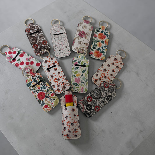 Lipstick Holder Keychain – Stylish & Personalized