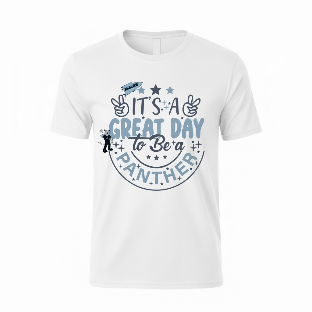 Fairview Elementary Panthers Tshirt 💙🐾