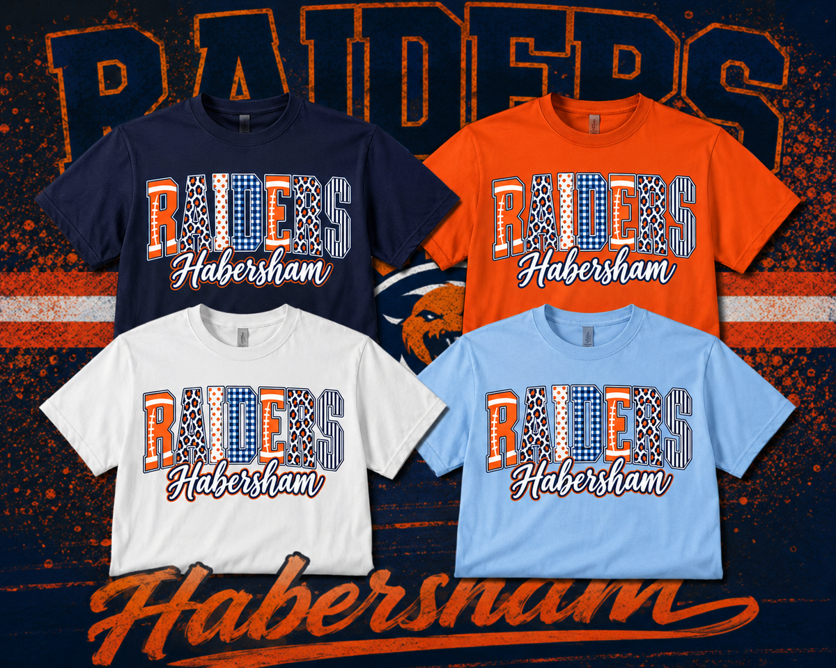 Habersham Raiders Pattern Spirit Tee