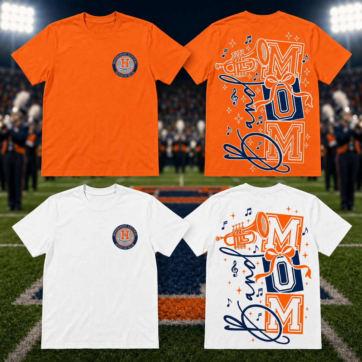 Habersham Central Band Mom Spirit Shirt