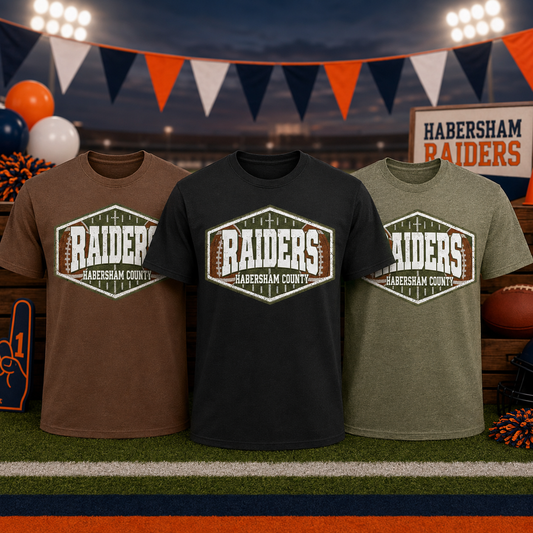 Habersham County Raiders Vintage Football Shirt