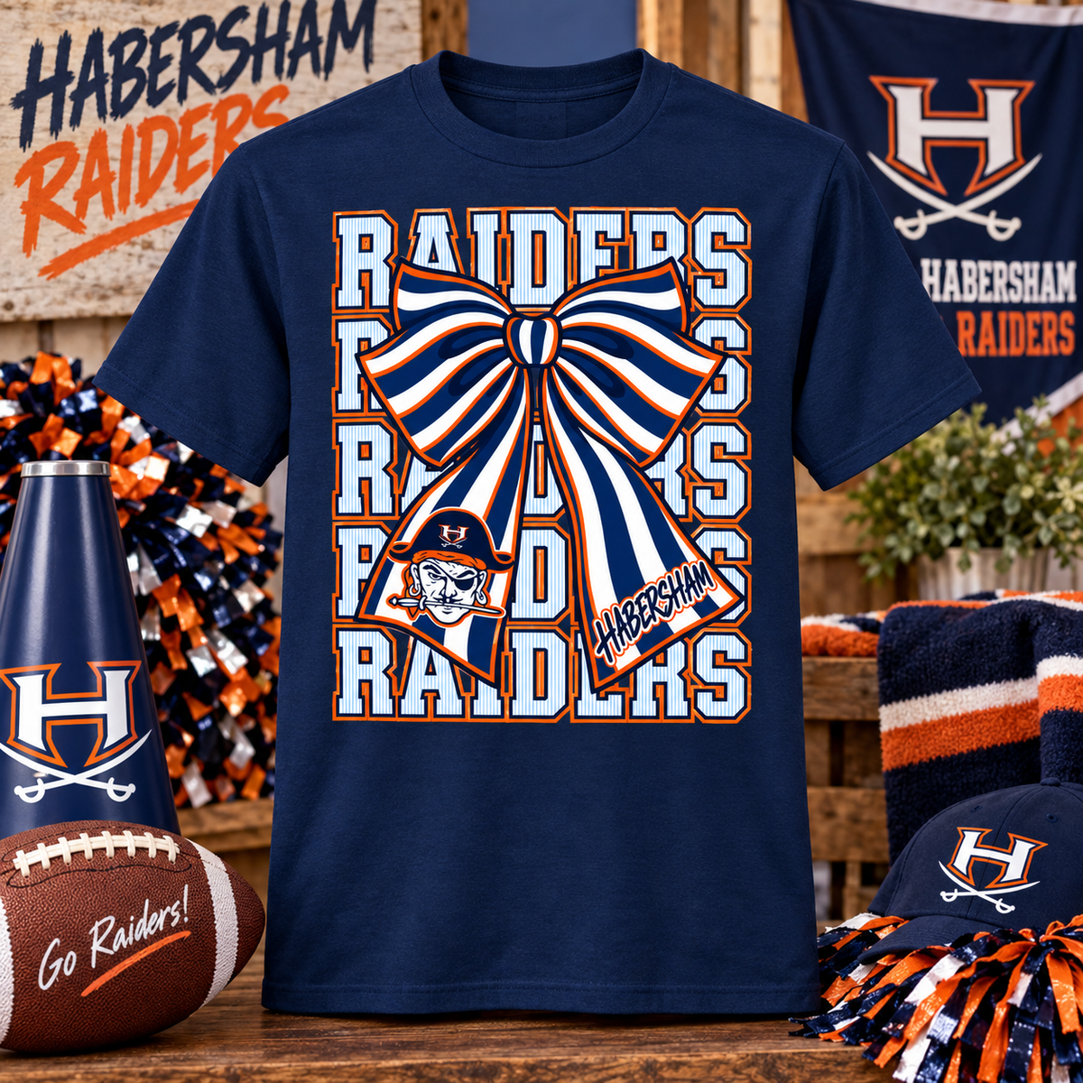 Habersham Raiders Bow Spirit T-Shirt