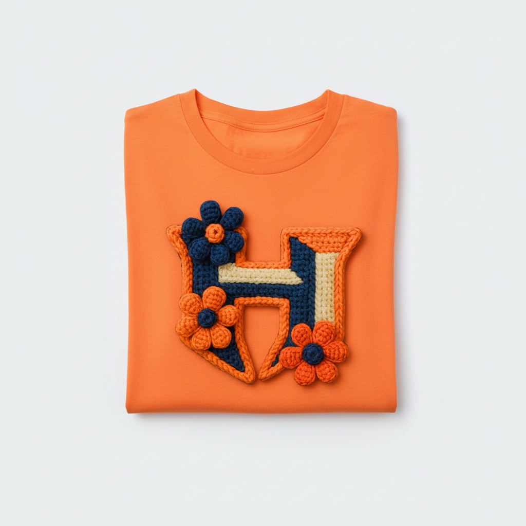 Habersham Raiders Floral “H” T-Shirt – Stylish School Spirit for Moms
