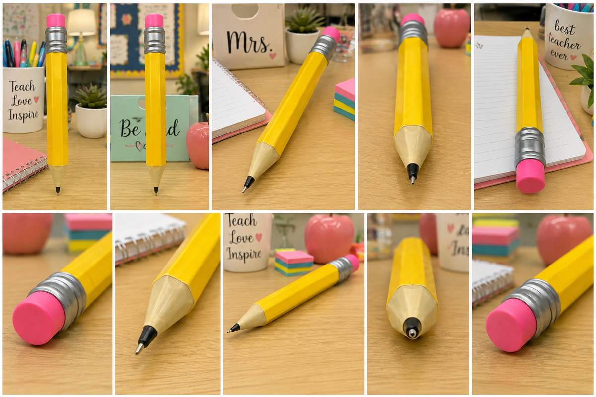 3D Jumbo Pencil-Style Pen