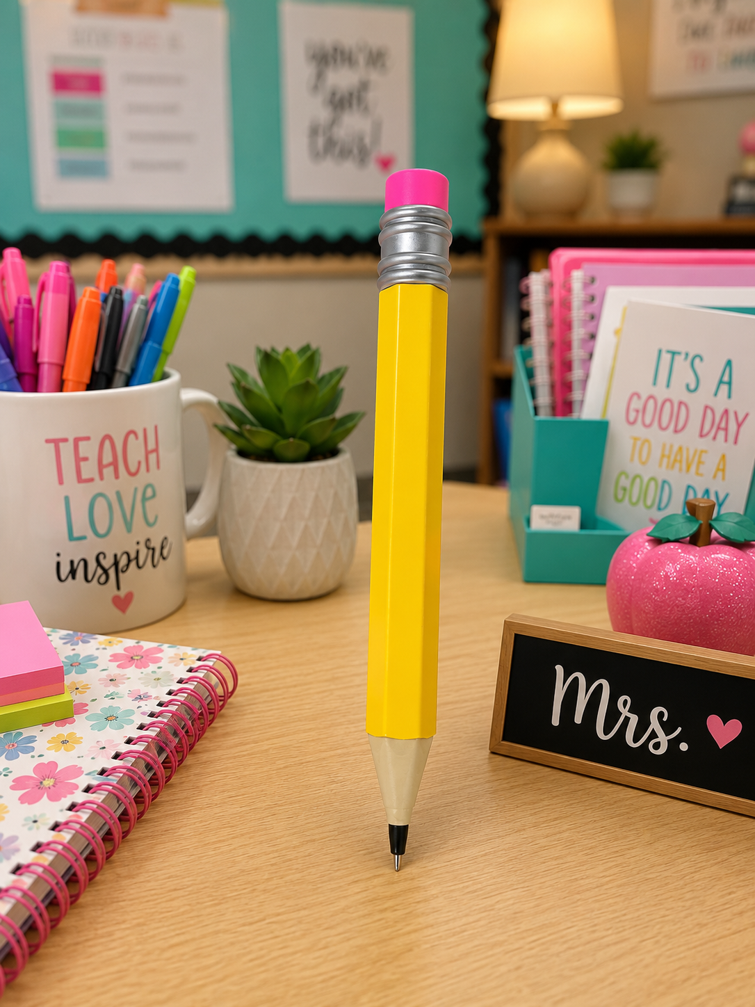 3D Jumbo Pencil-Style Pen