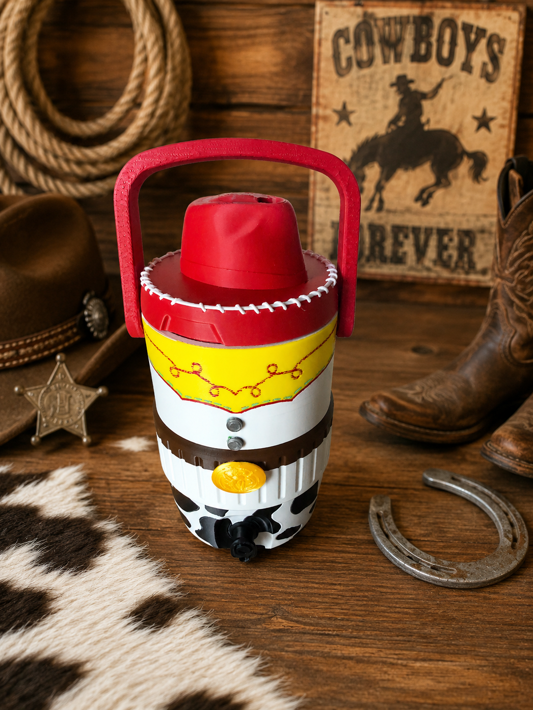 3D  12oz Jessie Can Holder – Toy Story Inspired