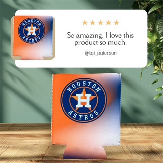 Personalized Team Can Cooler Sleeve