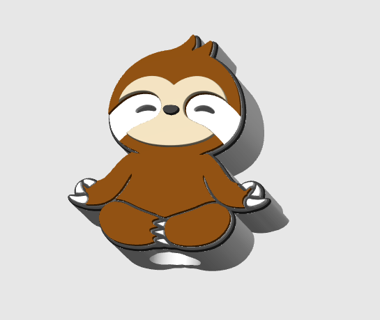3D Sloth Desk Organization Set – Pen Holder, Sticky Note, Trinket Dish & More