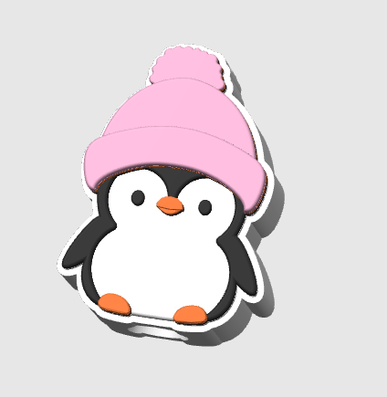 3D Penguin Desk Organization Set – Pen Holder, Sticky Note, Trinket Dish & More