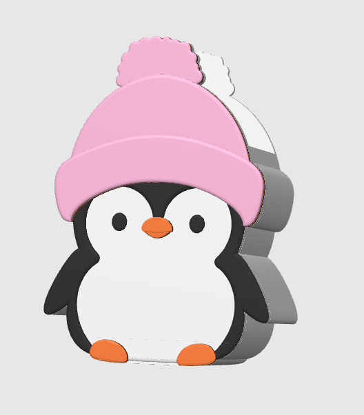 3D Penguin Desk Organization Set – Pen Holder, Sticky Note, Trinket Dish & More
