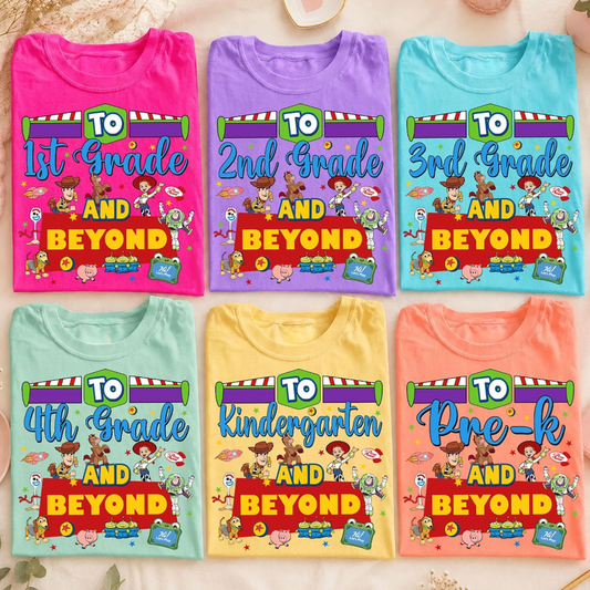 🚀 To Grade and Beyond – Back to School Shirt