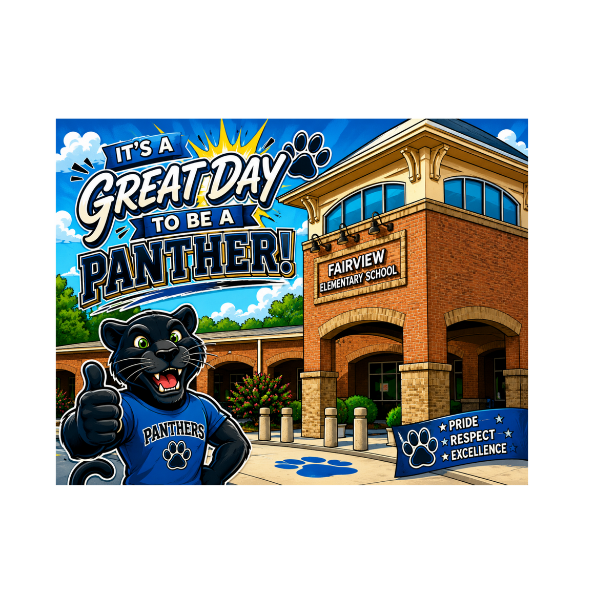 Fairview Elementary – It's a Great Day to Be a Panther! 🐾